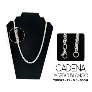 CADENA ACERO BLANCO